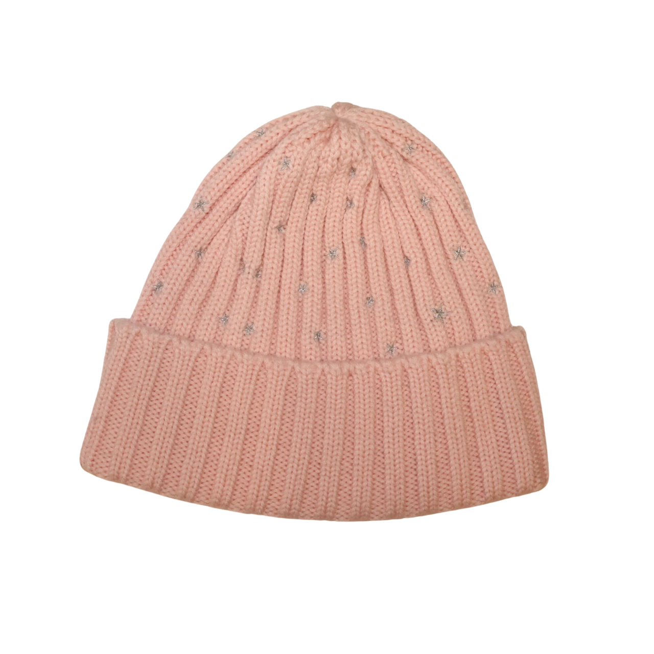 Merino Beanie w. Embroidered Stars