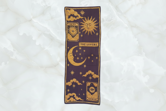 Sun and Moon Tarot Shawl