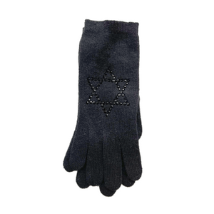 Cashmere Short Full Finger Gloves - All proceeds to UJA