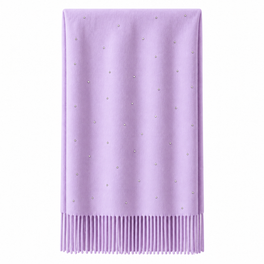Cashmere Blend Pashmina with Scattered Crystals