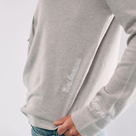 Cotton Cashmere Inspirational Hoodie
