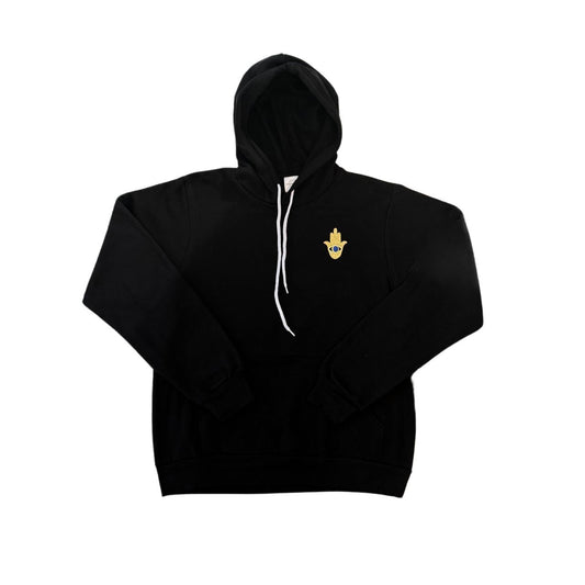 UJA Hamsa Hoodie - Black