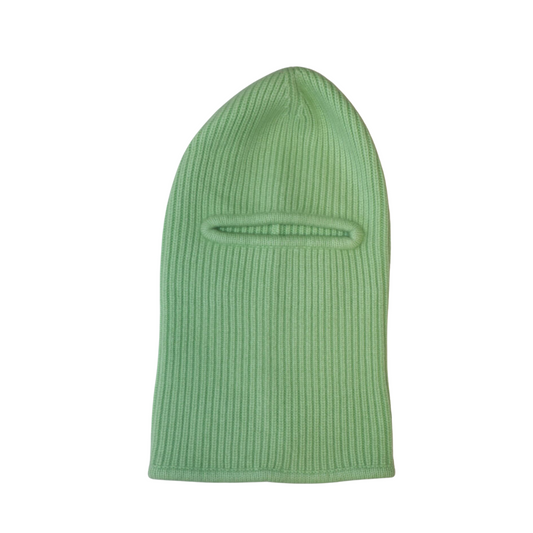 Cashmere Ribbed Ski Mask
