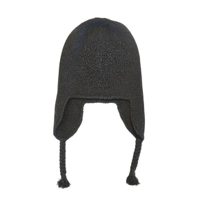 Earflap Cashmere Hat w. Studded Starburst