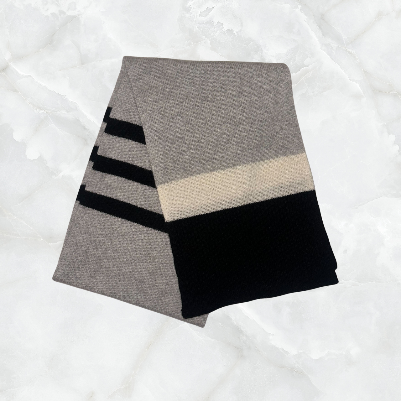 Cashmere Color Block Scarf