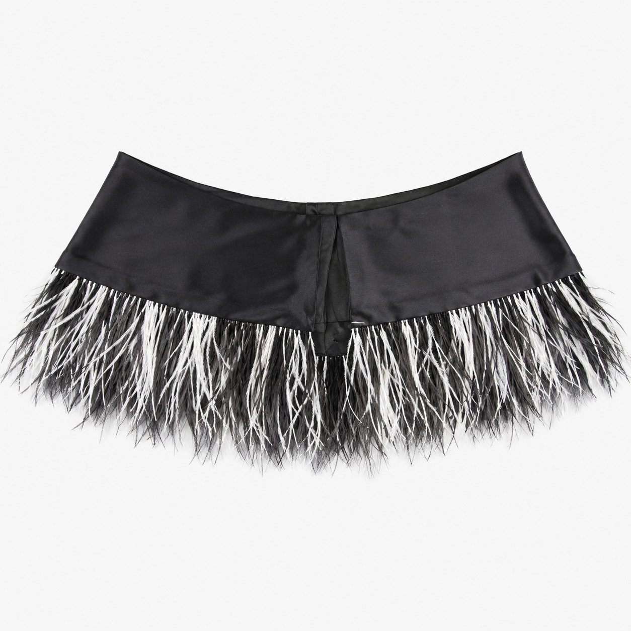 Shrug with Bi Tonal Ostrich Feathers