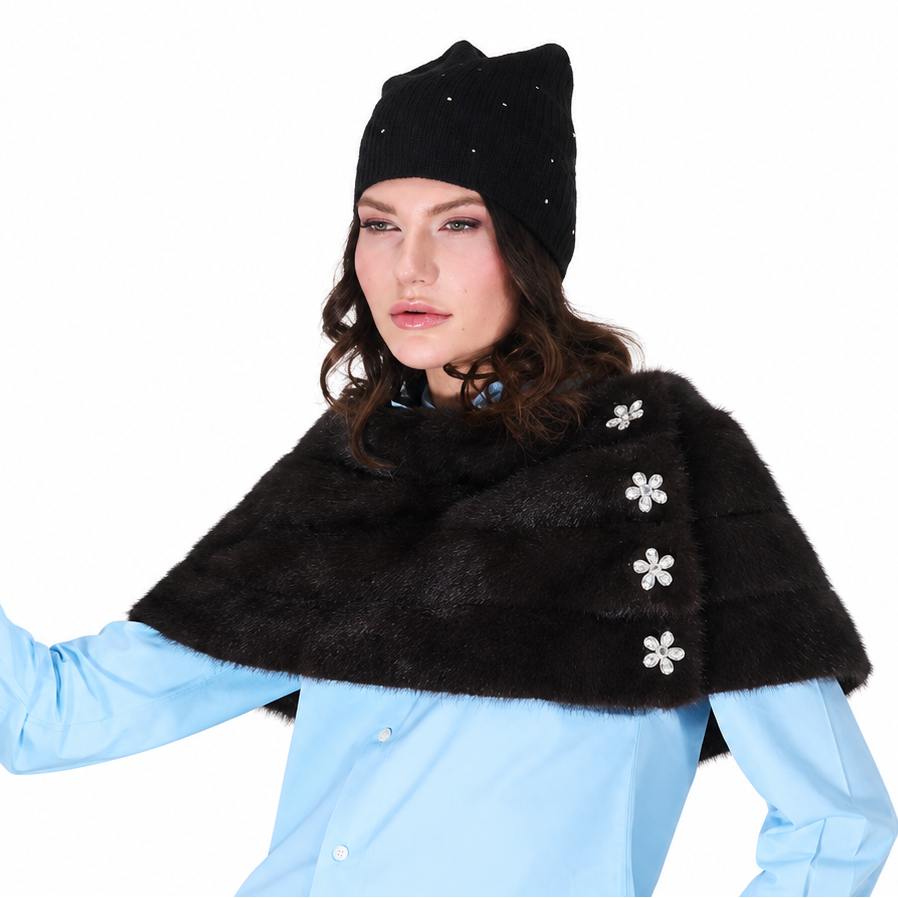 Faux Fur Emilia- Chocolate Brown