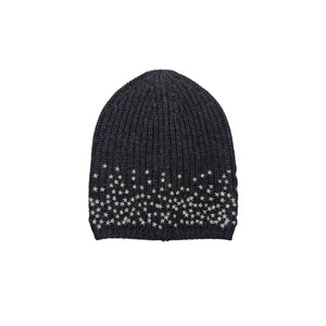 Merino Beanie w. Ombre Scattered Stars